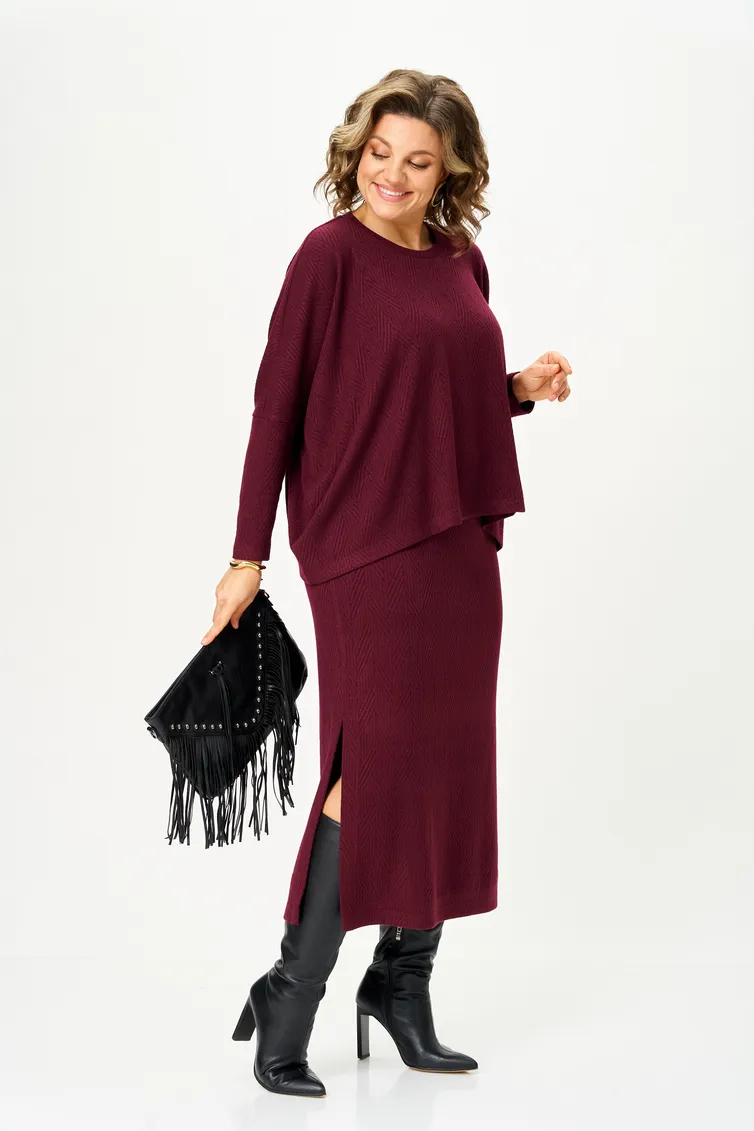 Suit Bagira Anta #1150 burgundi