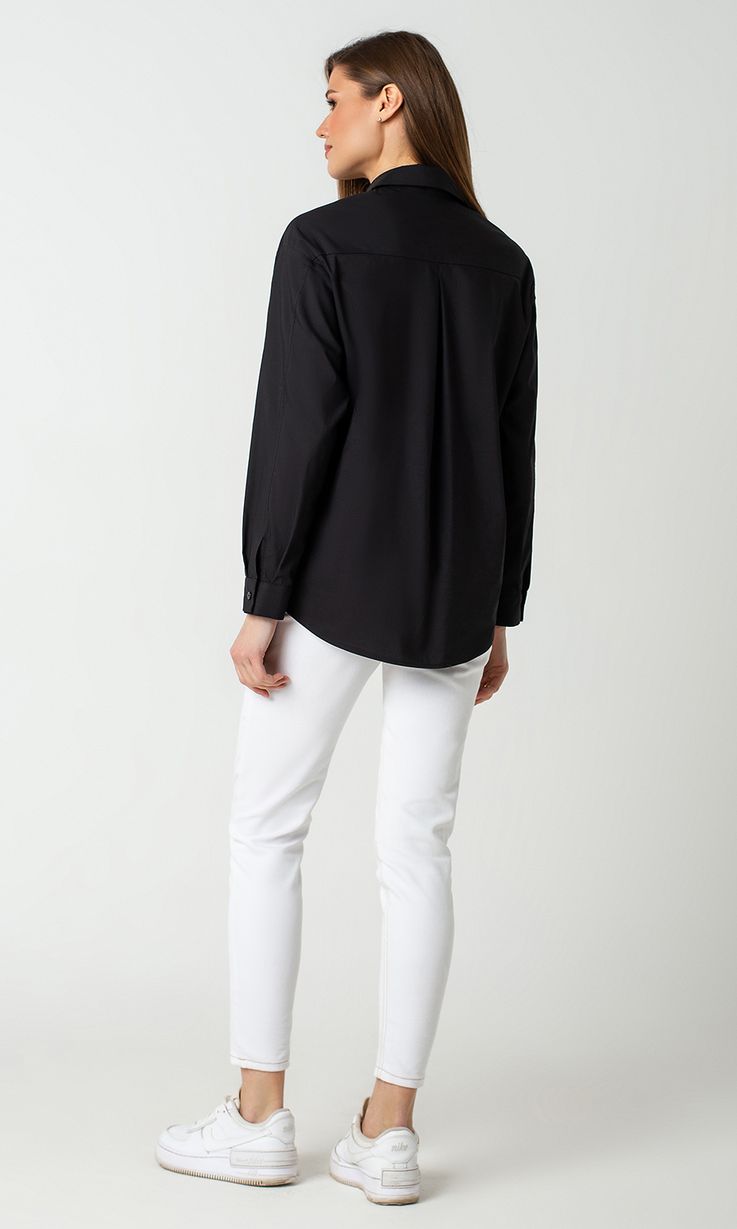 Blouse MARIKA #455 chyornyj