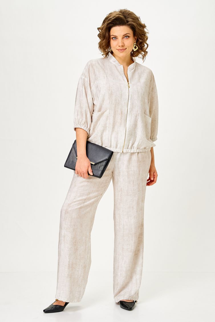 Suit Vilena-fashion #1173 molochnyj