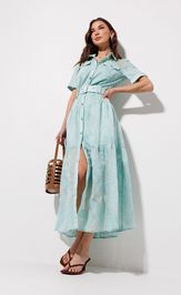 Платье Люше 4364 мята