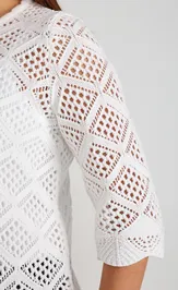 Sweter BONADI 2208 belyj