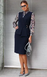 Zestaw Moda Urs 2538 komplekt sinog