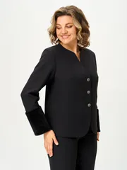 Garnitur Vilena-fashion #1210 chernyj
