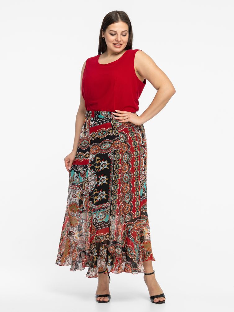 Юбка Avila арт. 1015 бордовый