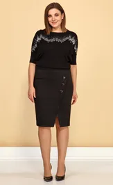 Skirt Klever 0391 chernyj