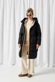 Coat Beautiful & Free #1019 chernyj