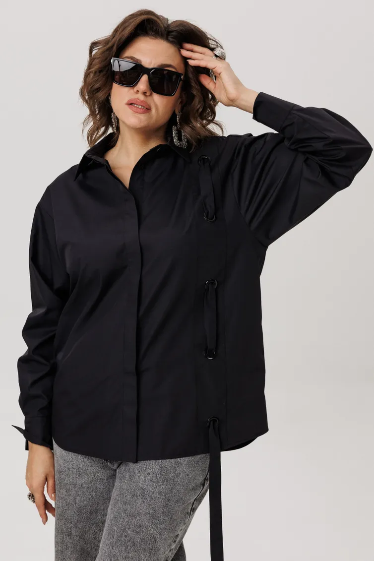 Shirt Anelli Laurel #1674 Motylek v nochi