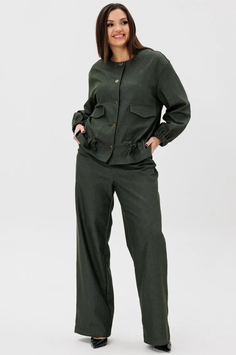 Suit Ma Cherie #3116 xaki