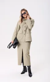 Garnitur Anastasia 1286 oliv