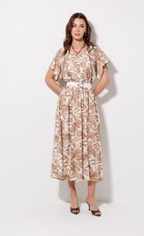 Платье Люше 4381 песок