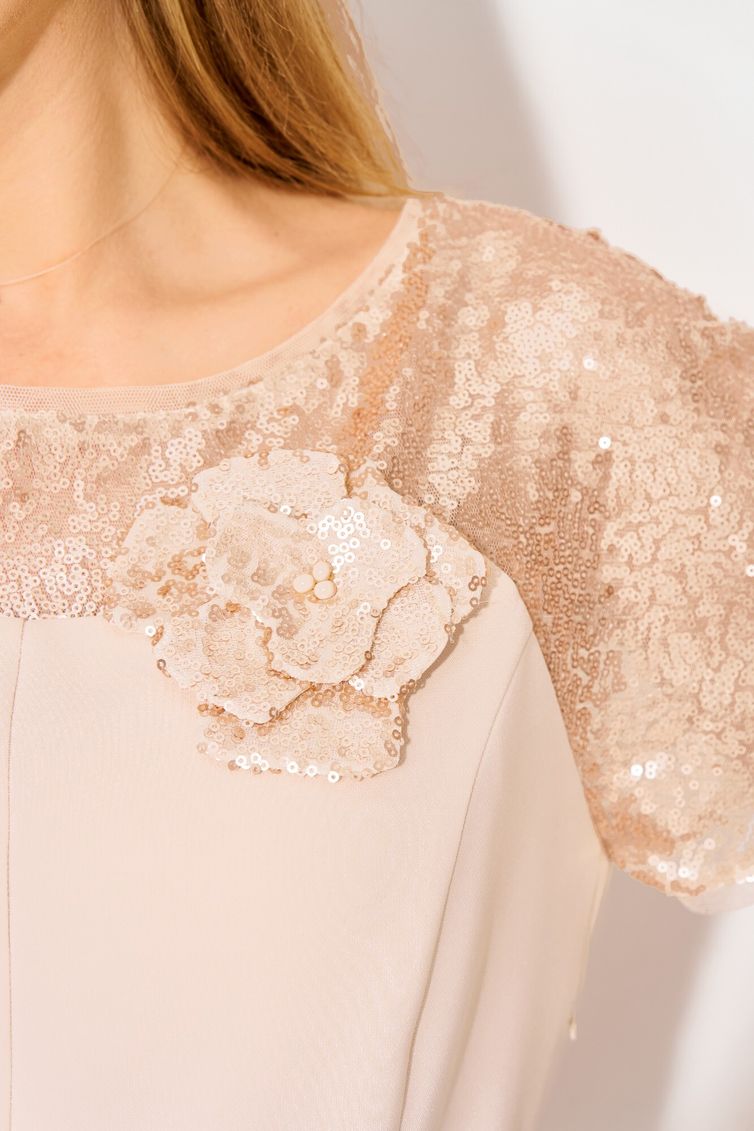 Платье LAIKONY арт. L-114 пудра