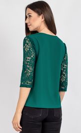 Blouse VIZAVI 704 izumrud