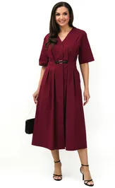Dress Panda 122680 bordovyj
