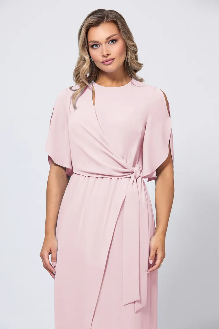 Dress BAZALINI #5059 nezhno-rozovyj