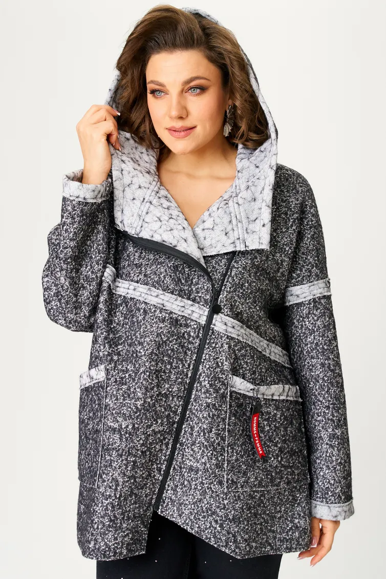 Полупальто Michel Chic арт. 360/1 графит