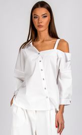 Blouse VIZAVI 726 Belyj