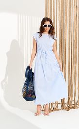 Платье Elletto Life 11134 голубой