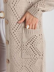 Кардиган BONADI арт. 2214 лен