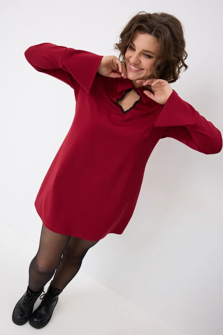 Платье BegiModa арт. 1062 бордо