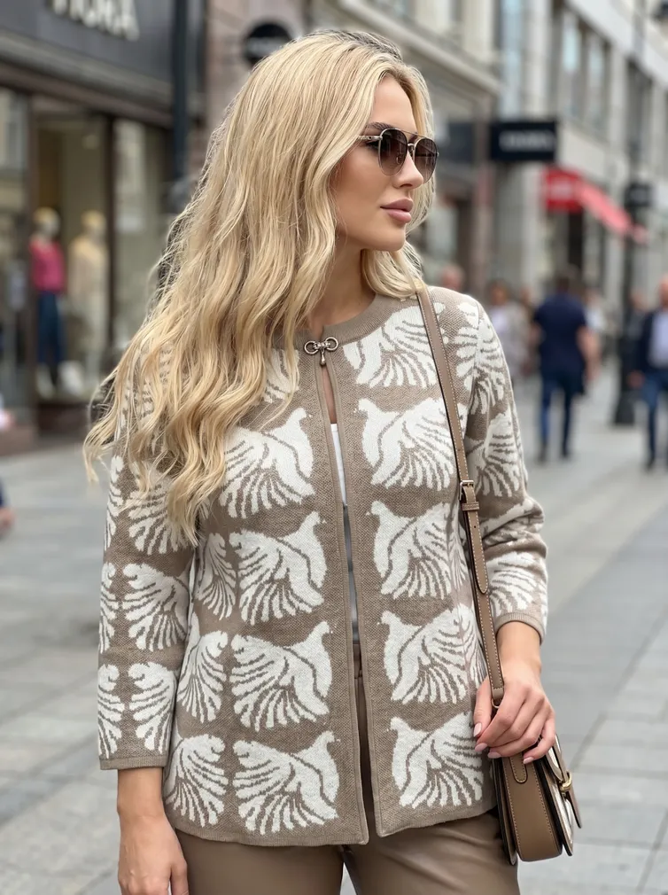 Жакет BELANGE арт. 3417 кофе