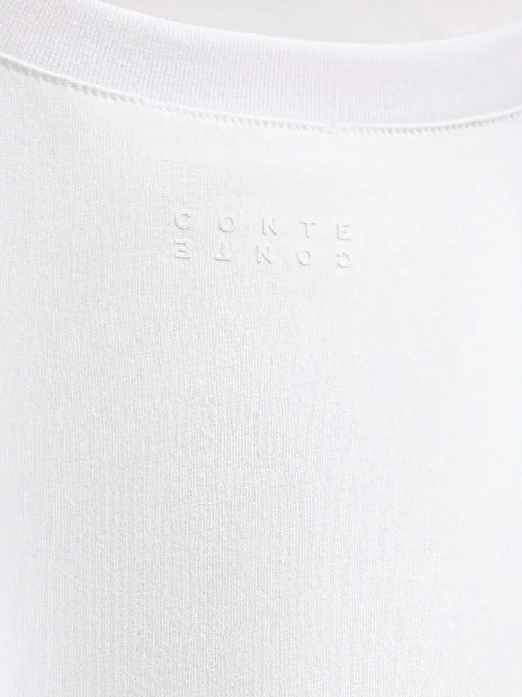 Koszulka Conte Elegant #24S-3270TSP white 170