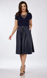Skirt Klever 0225 sinij