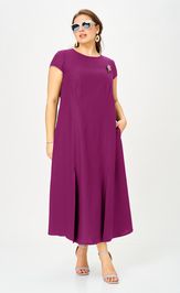 Платье SOVA 11322 фуксия