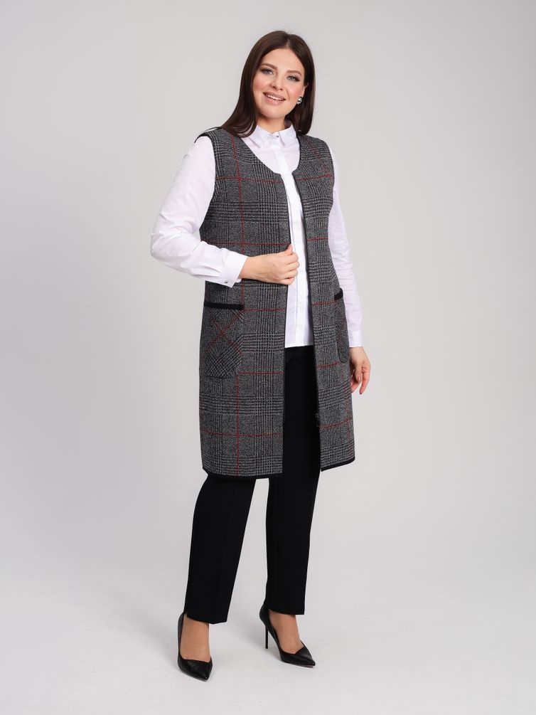 Джемперы, кардиганы, жакеты BONADI арт. 1926 серый