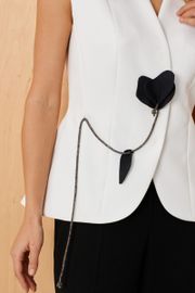 Жилет Panda арт. 122837 молочный