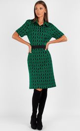 Dress VIZAVI 807 izumrud
