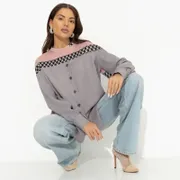Bluza CHARUTTI #Vsplesk emocij (gray)