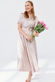 Dress Elletto Life #1899 bezh