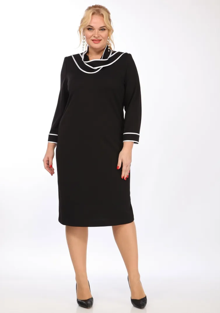 Sukienka Vilena-fashion #852 chernyj