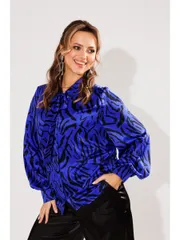 Bluzka Anelli Laurel #1428 sinij