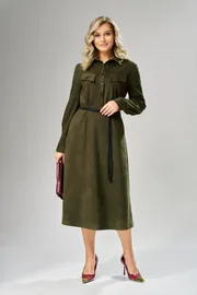 Sukienka Ava fashion #M-239 xaki