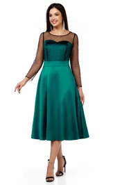 Dress LaKona 11569 izumrud