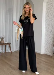 Костюм Dilana Vip арт. 2139 черный/черный