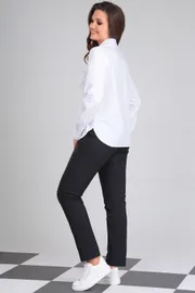 Bluzka LeNata #12916 belyj