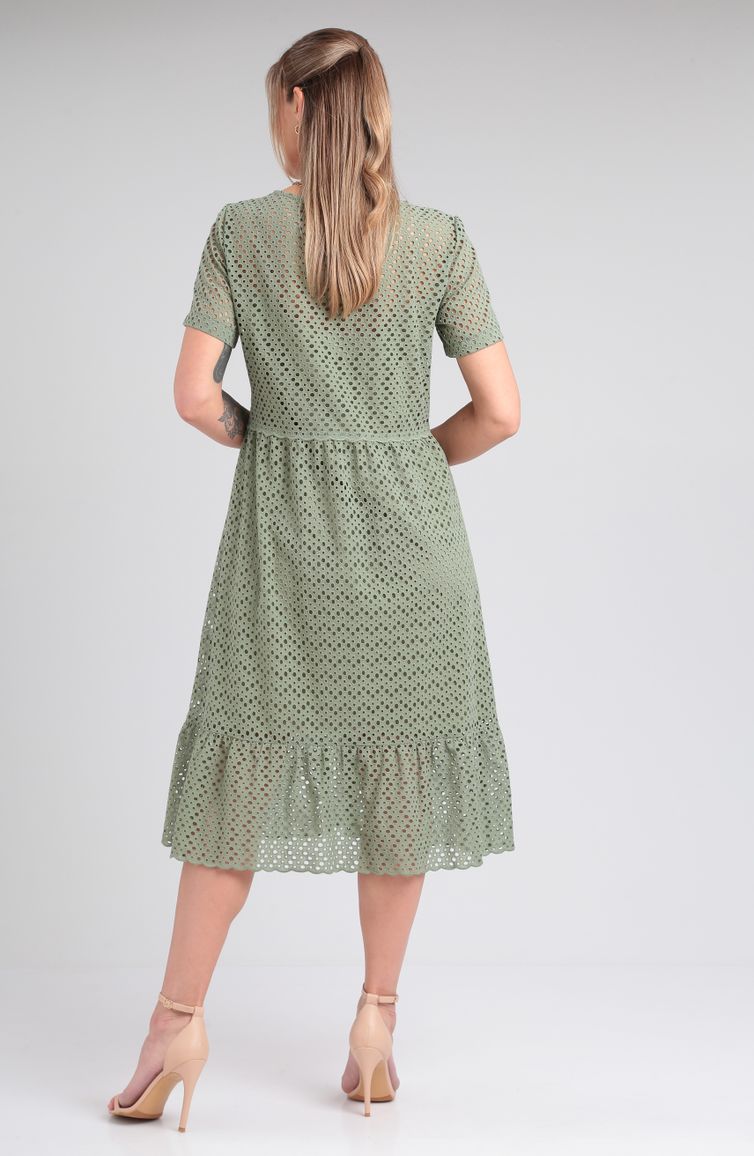 Dress Verita moda #N-2216 oliva