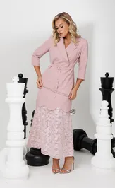 Dress Мублиз 363 rozovyj