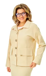 Garnitur Anastasia 1384 slivochnyj