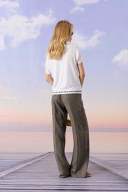 Джемпер Barbara Geratti арт. С4992BG белый/кора