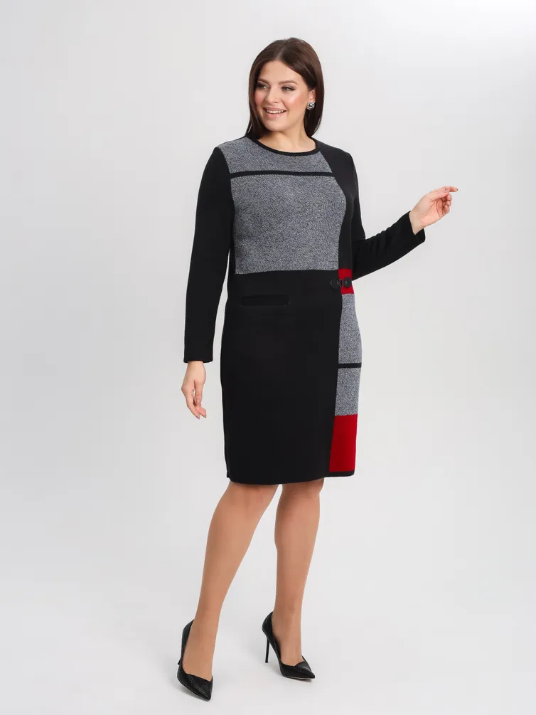 Dress BONADI #1901 vishnevyj