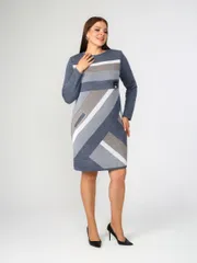 Dress BONADI #1346 bajkal-kapuchino