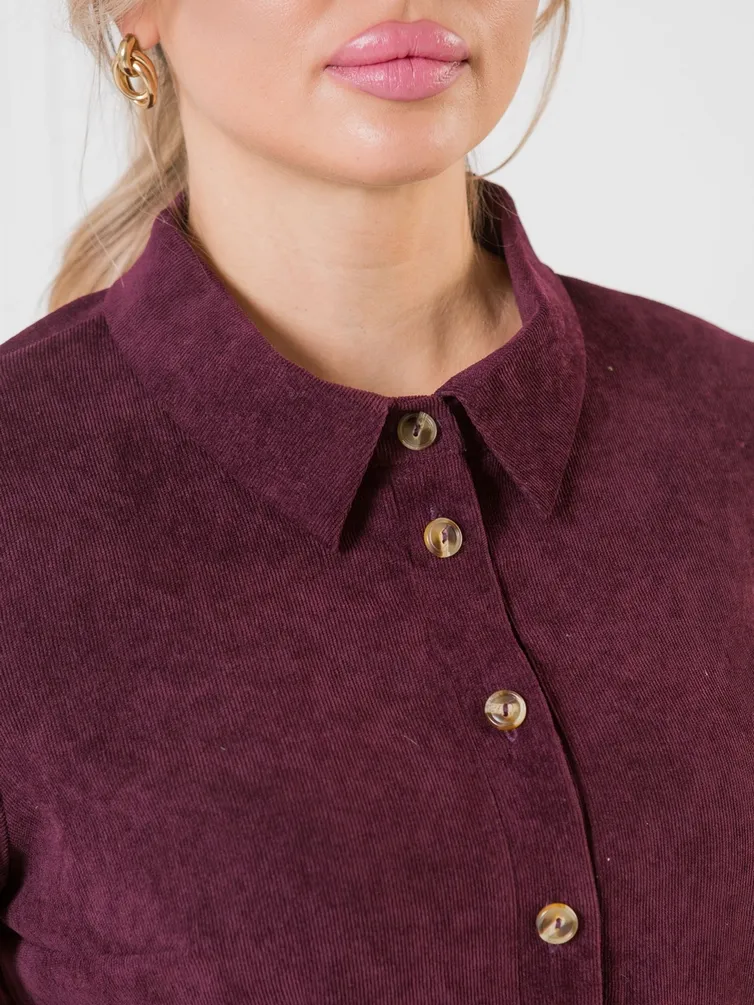 Dress NOVITA #101 marsala