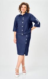 Костюм Vilena-fashion 1152 джинс