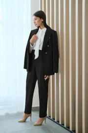 Garnitur Ladis Line #1257 chyornyj