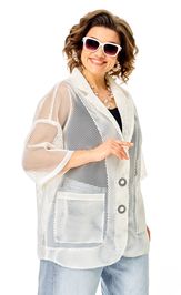 Жакет Anastasia 1349 молочный