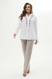 Bluzka MALI #623-044 belyj