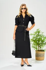 Suit Ava fashion #M-213 chernyj